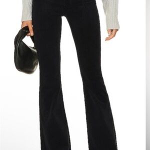 We The Free Black High Rise Flare Pants